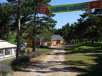 The Camp-site entrance